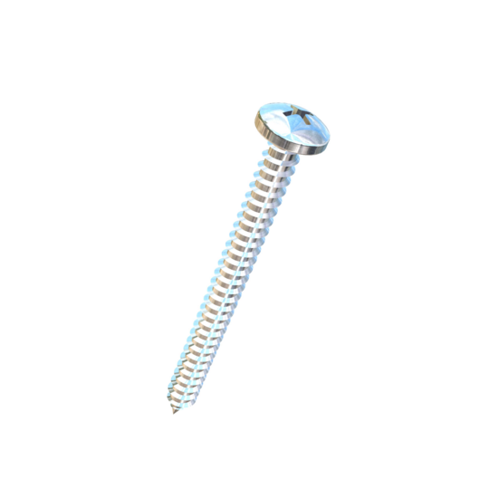 Titanium #8 X 1-3/4 Pan Head, Phillips Drive, Allied Titanium Sheet Metal Screw